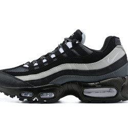 Men Nike Air Max 95 TT Black White and Grey Shoes 