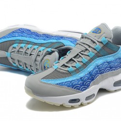 Men Nike Air Max 95 TT Blue Grey White CW7992-001 Shoes