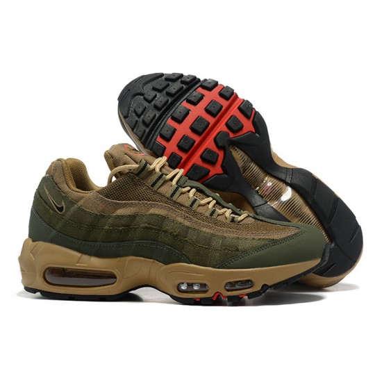 Men Nike Air Max 95 TT Brown Green DQ8570-200 Shoes