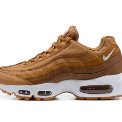 Men Nike Air Max 95 TT Brown and White Shoes 