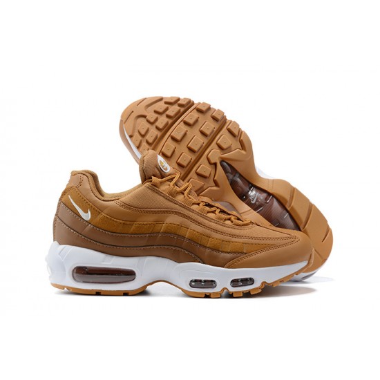 Men Nike Air Max 95 TT Brown and White Shoes 