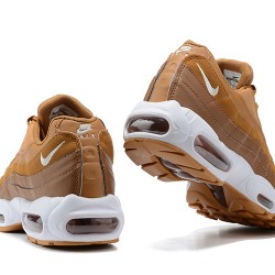 Men Nike Air Max 95 TT Brown and White Shoes 