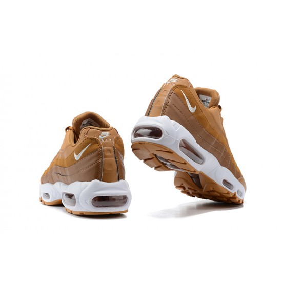 Men Nike Air Max 95 TT Brown and White Shoes 