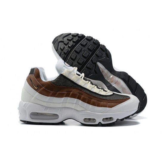 Men Nike Air Max 95 TT Cashmere Brown White DB0250-100 Shoes