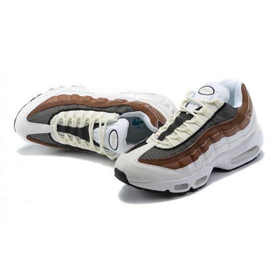 Men Nike Air Max 95 TT Cashmere Brown White DB0250-100 Shoes