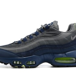 Men Nike Air Max 95 TT Grey Blue and Black Black DA1504-400  Shoes