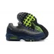 Men Nike Air Max 95 TT Grey Blue and Black Black DA1504-400  Shoes