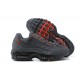 Men Nike Air Max 95 TT Grey Red and Black Shoes