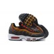 Men Nike Air Max 95 TT Grey Red and Brown Shoes 