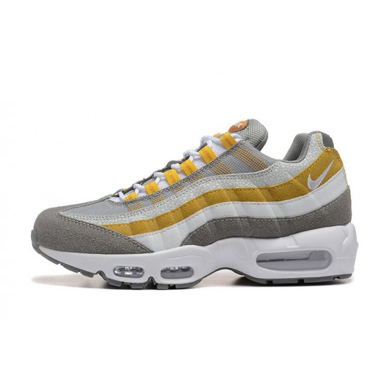 Men Nike Air Max 95 TT Grey Yellow White DM0011-010 Shoes