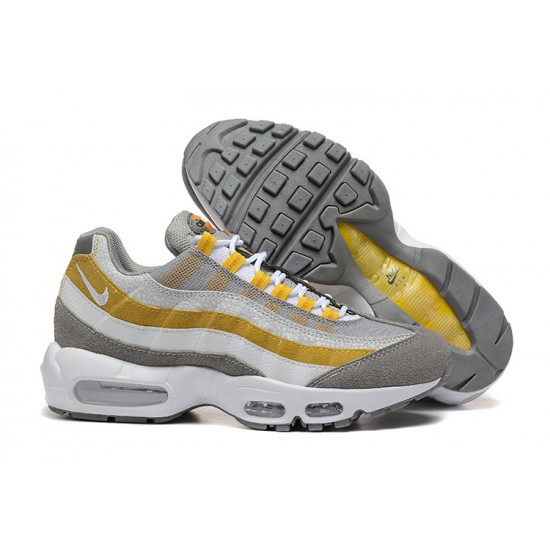 Men Nike Air Max 95 TT Grey Yellow White DM0011-010 Shoes