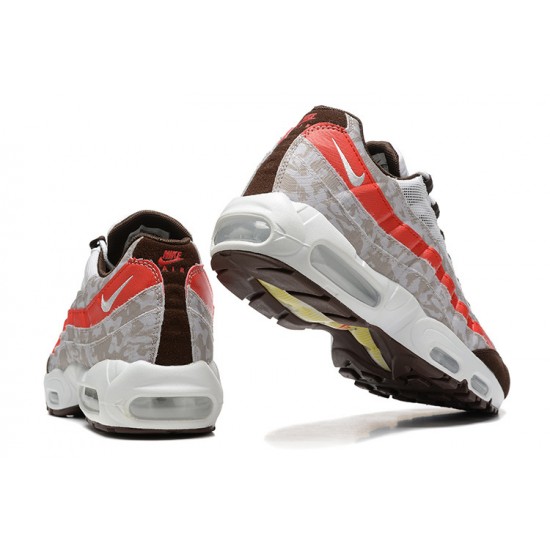 Men Nike Air Max 95 TT Social FC Grey Red DQ9016-001 Shoes