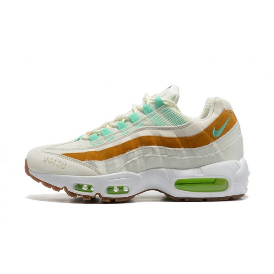 Men Nike Air Max 95 TT White  Green Brown CZ0154-100 Shoes