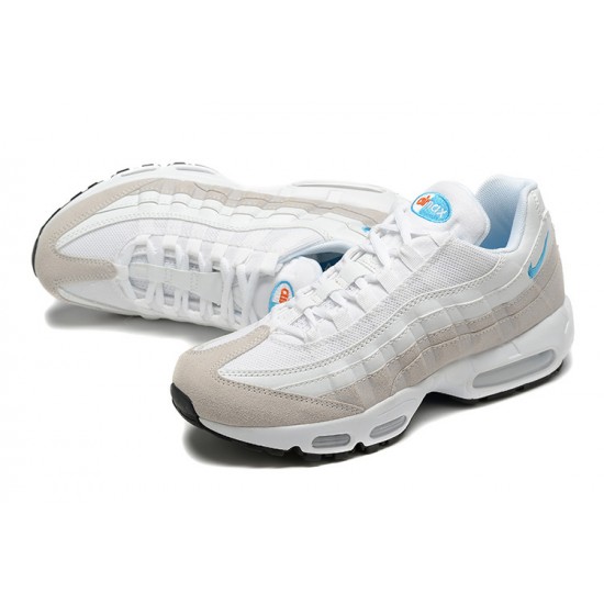 Men Nike Air Max 95 TT White Blue DJ9981-100 Shoes