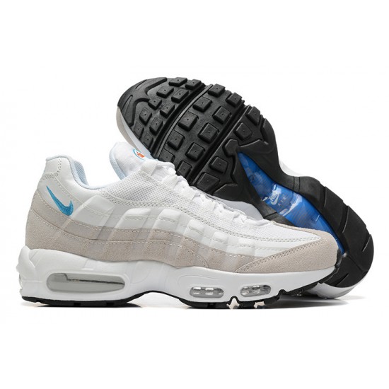 Men Nike Air Max 95 TT White Blue DJ9981-100 Shoes