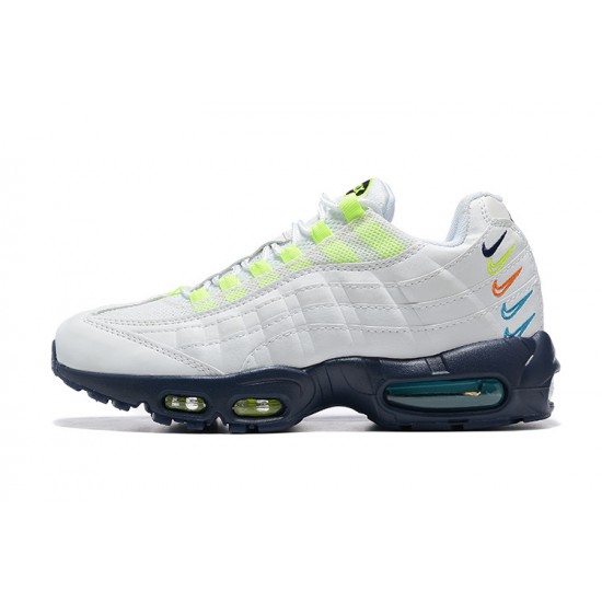 Men Nike Air Max 95 TT White Blue DX1819-100 Shoes