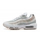 Men Nike Air Max 95 TT White Grey and Orange DM0011-100  Shoes