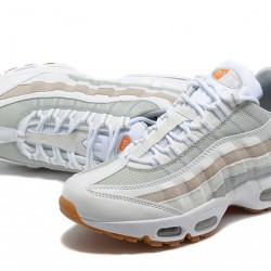 Men Nike Air Max 95 TT White Grey and Orange DM0011-100  Shoes