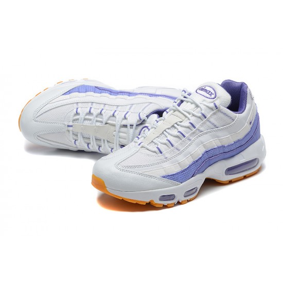 Men Nike Air Max 95 TT White Purple DM0011-101 Shoes