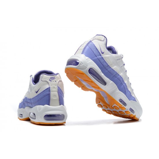 Men Nike Air Max 95 TT White Purple DM0011-101 Shoes