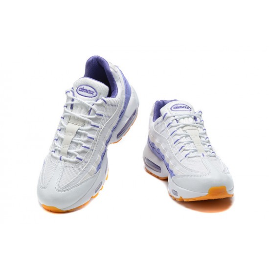 Men Nike Air Max 95 TT White Purple DM0011-101 Shoes