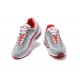 Men Nike Air Max 95 TT White Red and Grey Shoes