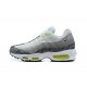 Men Nike Air Max 95 TT White and Grey Shoes