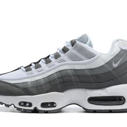 Men Nike Air Max 95 TT White and Grey Shoes