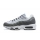 Men Nike Air Max 95 TT White and Grey Shoes