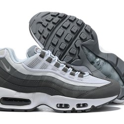 Men Nike Air Max 95 TT White and Grey Shoes