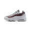 Men Nike Air Max 95 TT White and Red Shoes