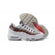 Men Nike Air Max 95 TT White and Red Shoes