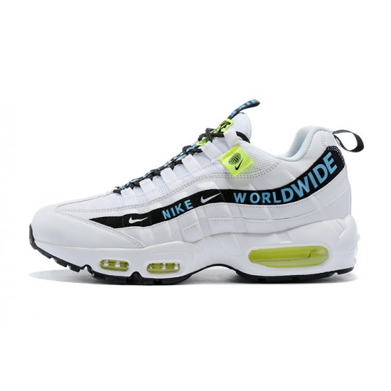 Men Nike Air Max 95 TT Worldwide Pack White Black CT0248-100 Shoes