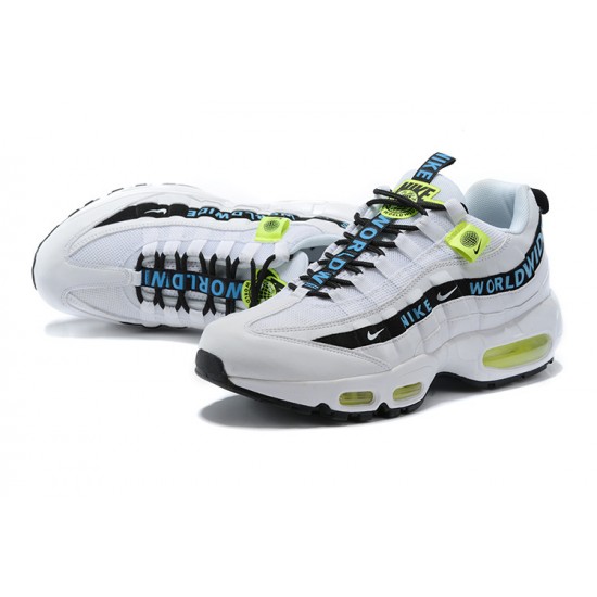 Men Nike Air Max 95 TT Worldwide Pack White Black CT0248-100 Shoes