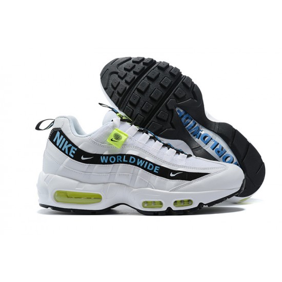 Men Nike Air Max 95 TT Worldwide Pack White Black CT0248-100 Shoes