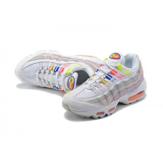 Women/Men Nike Air Max 95 TT White Multi DH5722-100 Shoes