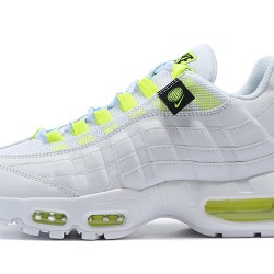 Women/Men Nike Air Max 95 TT Worldwide White Yellow CV9030-100 Shoes