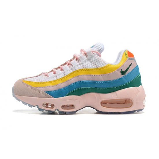 Women Nike Air Max 95 TT Yellow Pink White DQ9323-200 Shoes