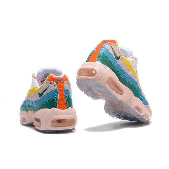 Women Nike Air Max 95 TT Yellow Pink White DQ9323-200 Shoes