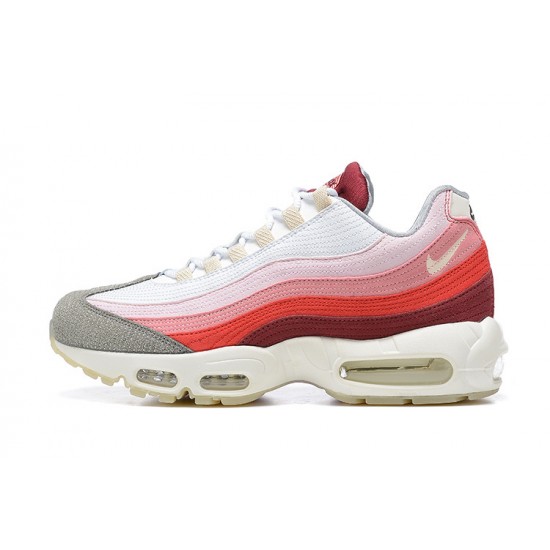 Men Nike Air Max Plus White Red Shoes