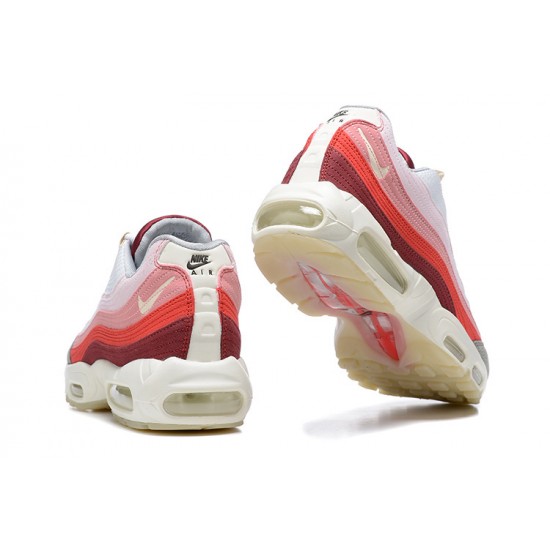 Men Nike Air Max Plus White Red Shoes