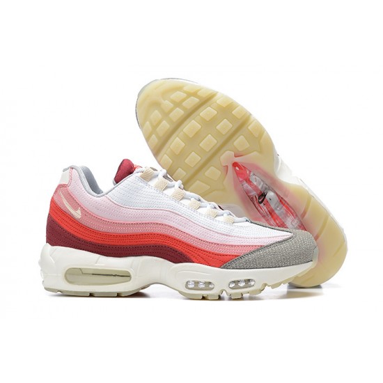 Men Nike Air Max Plus White Red Shoes