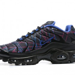 Men Nike Air Max Plus Tn Black Blue AQ9979-400 Shoes