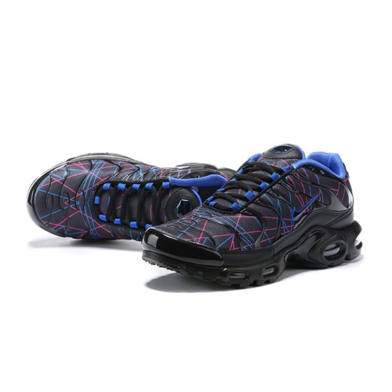 Men Nike Air Max Plus Tn Black Blue AQ9979-400 Shoes