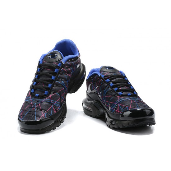 Men Nike Air Max Plus Tn Black Blue AQ9979-400 Shoes