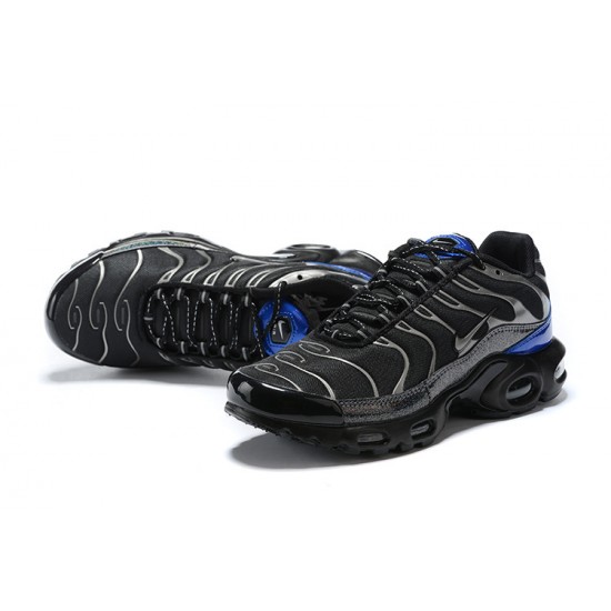 Men Nike Air Max Plus Tn Black Blue CW2646-001 Shoes