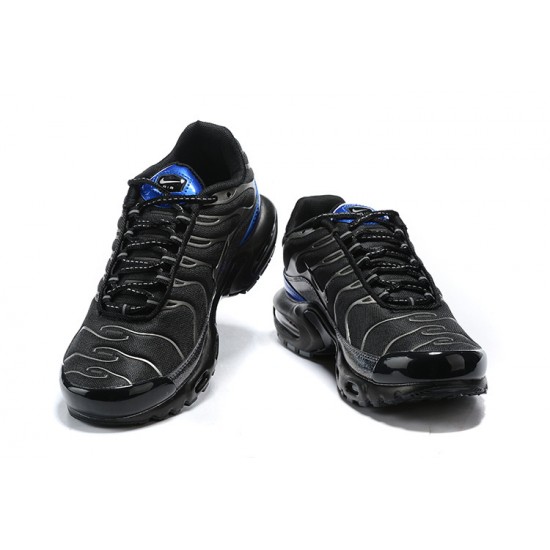 Men Nike Air Max Plus Tn Black Blue CW2646-001 Shoes