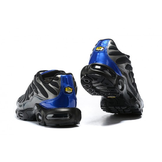 Men Nike Air Max Plus Tn Black Blue CW2646-001 Shoes