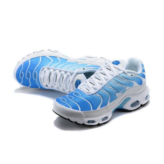 Men Nike Air Max Plus Tn Blue White 852630-411 Shoes