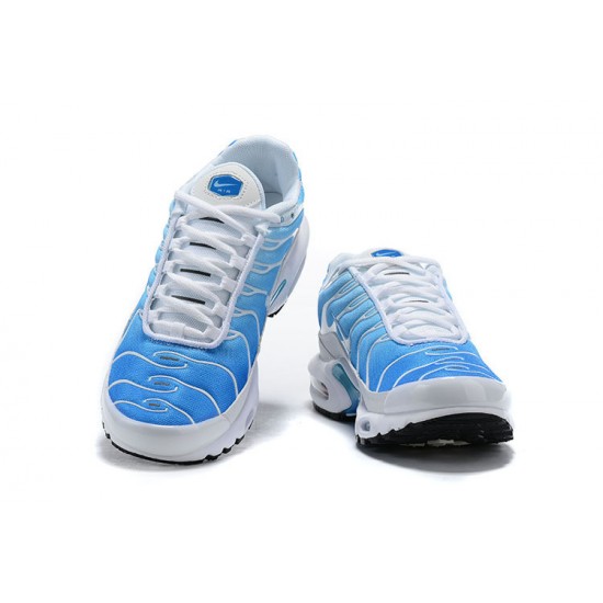 Men Nike Air Max Plus Tn Blue White 852630-411 Shoes